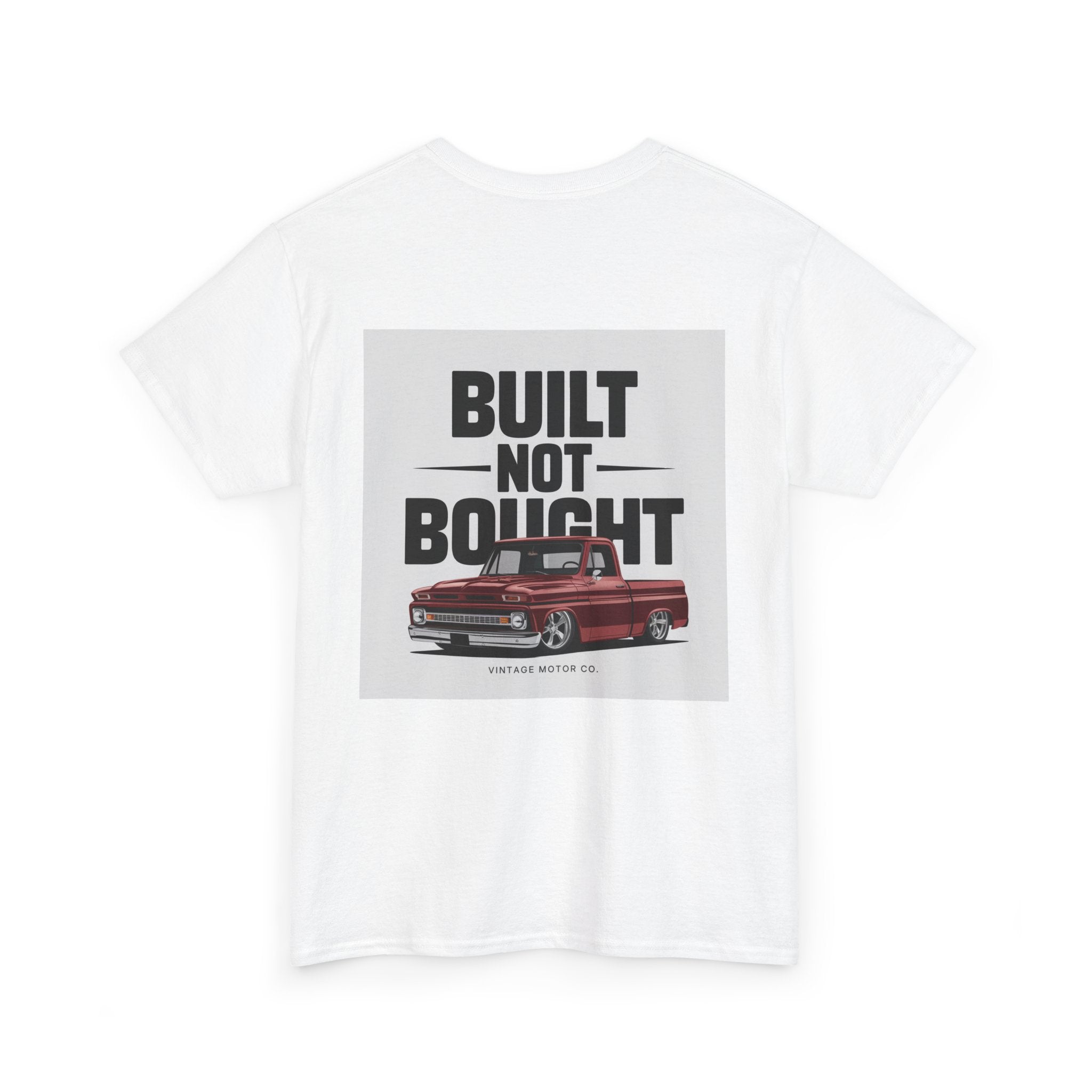 Chevy C10 'Built Not Bought' Tee | Classic Squarebody Truck