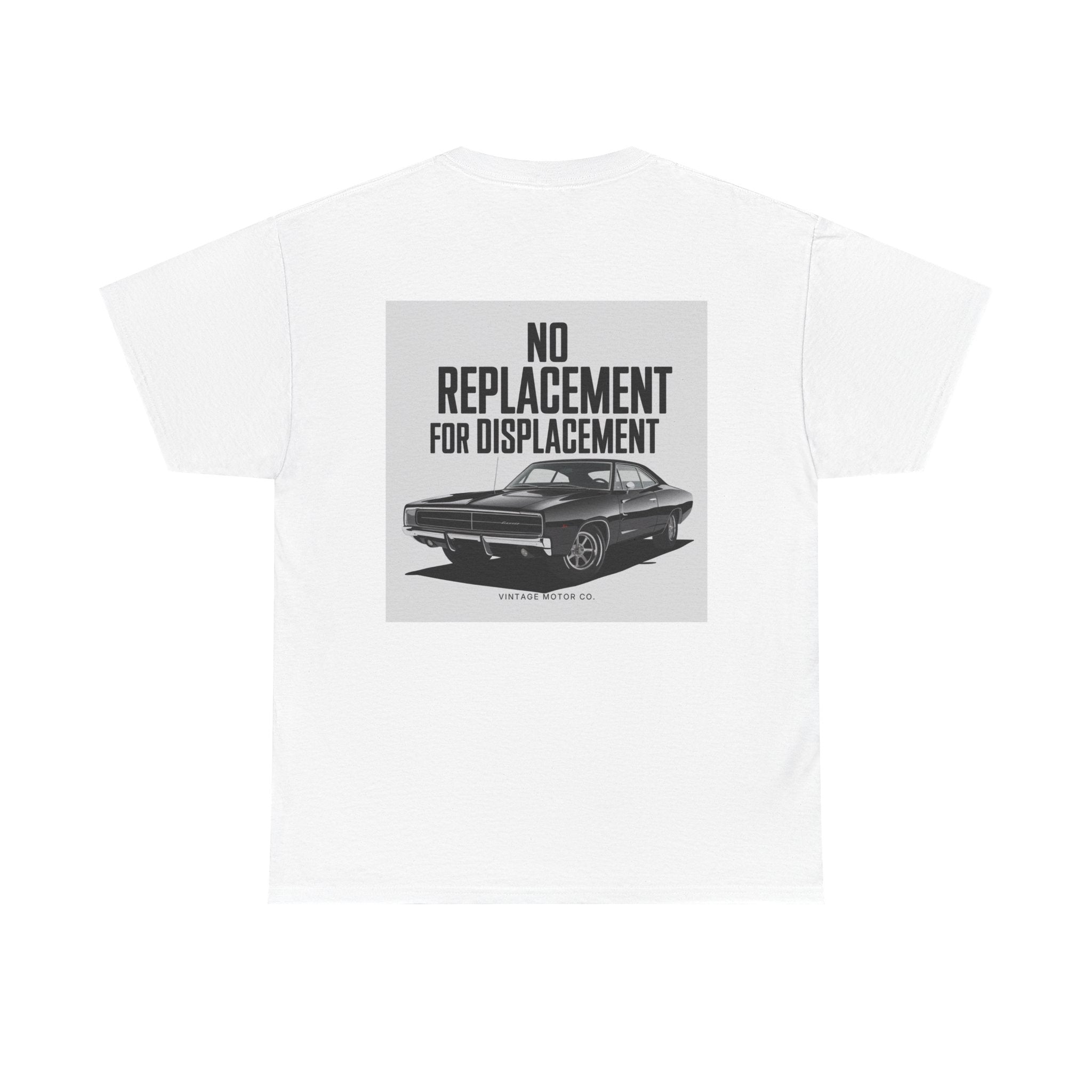 Dodge Charger 'No Replacement for Displacement' T-Shirt