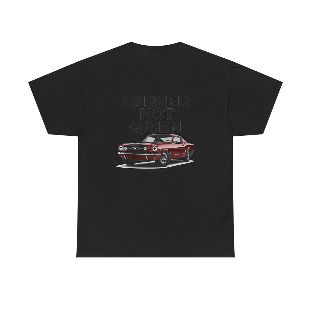 Ford Mustang 'Earned Not Given' Vintage Muscle Car Tee