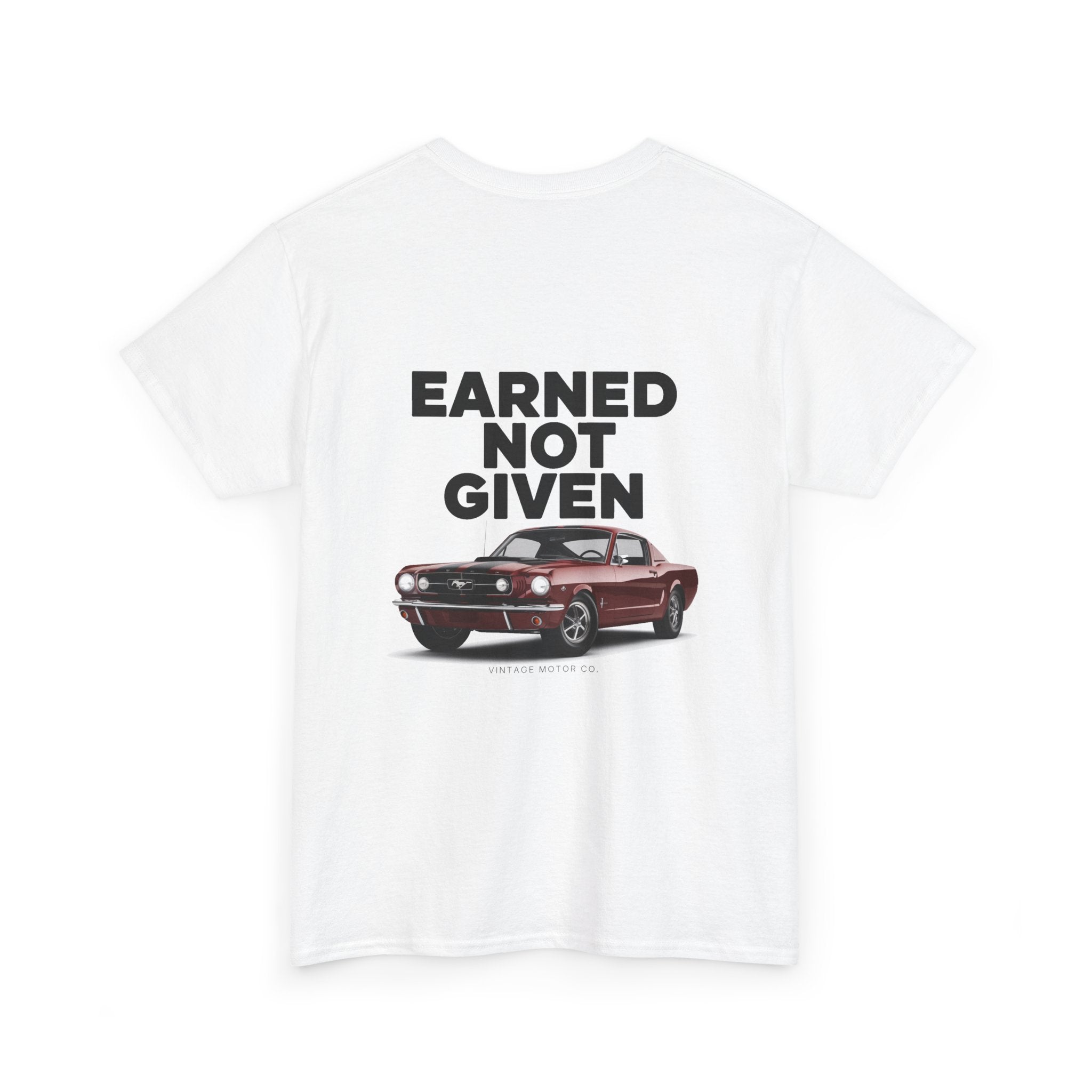 Ford Mustang 'Earned Not Given' Vintage Muscle Car Tee