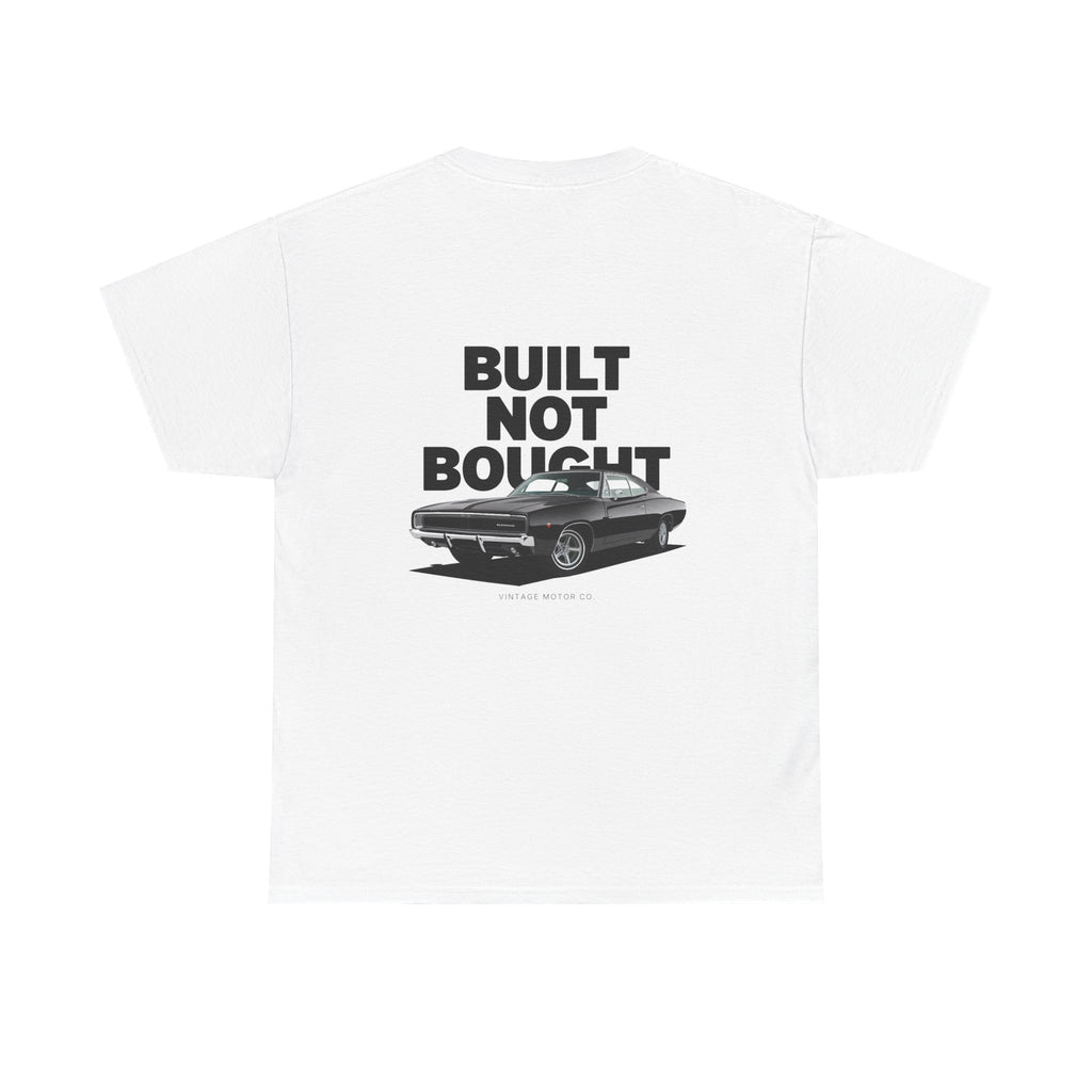 Dodge Charger 'Built Not Bought' Muscle Car T-Shirt