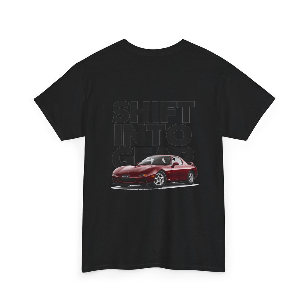 Mazda RX-7 'Shift Into Gear' Tee | Rotary JDM Classic