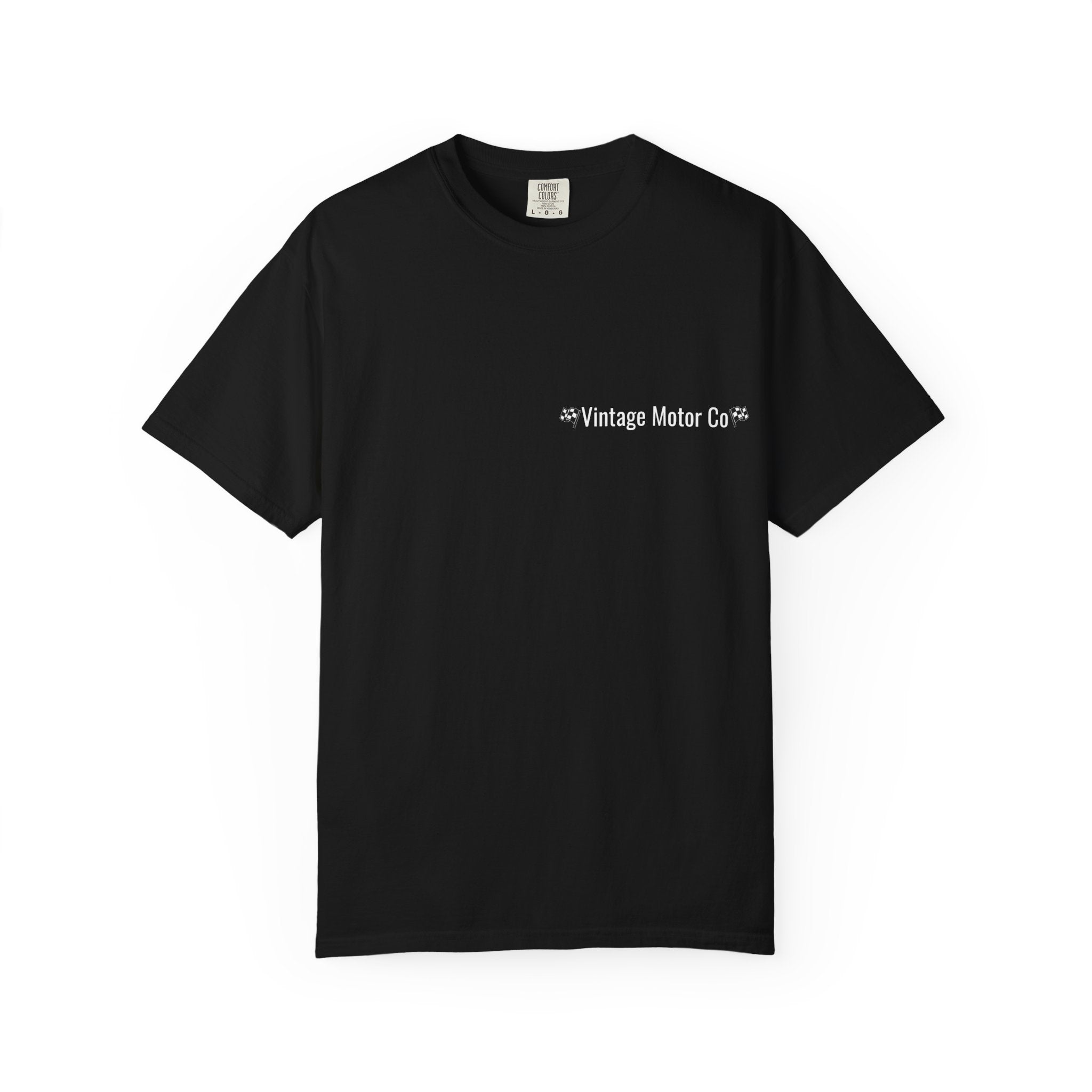 R34 Skyline Blue Car Tee — Vintage Motor Co. Graphic T-Shirt
