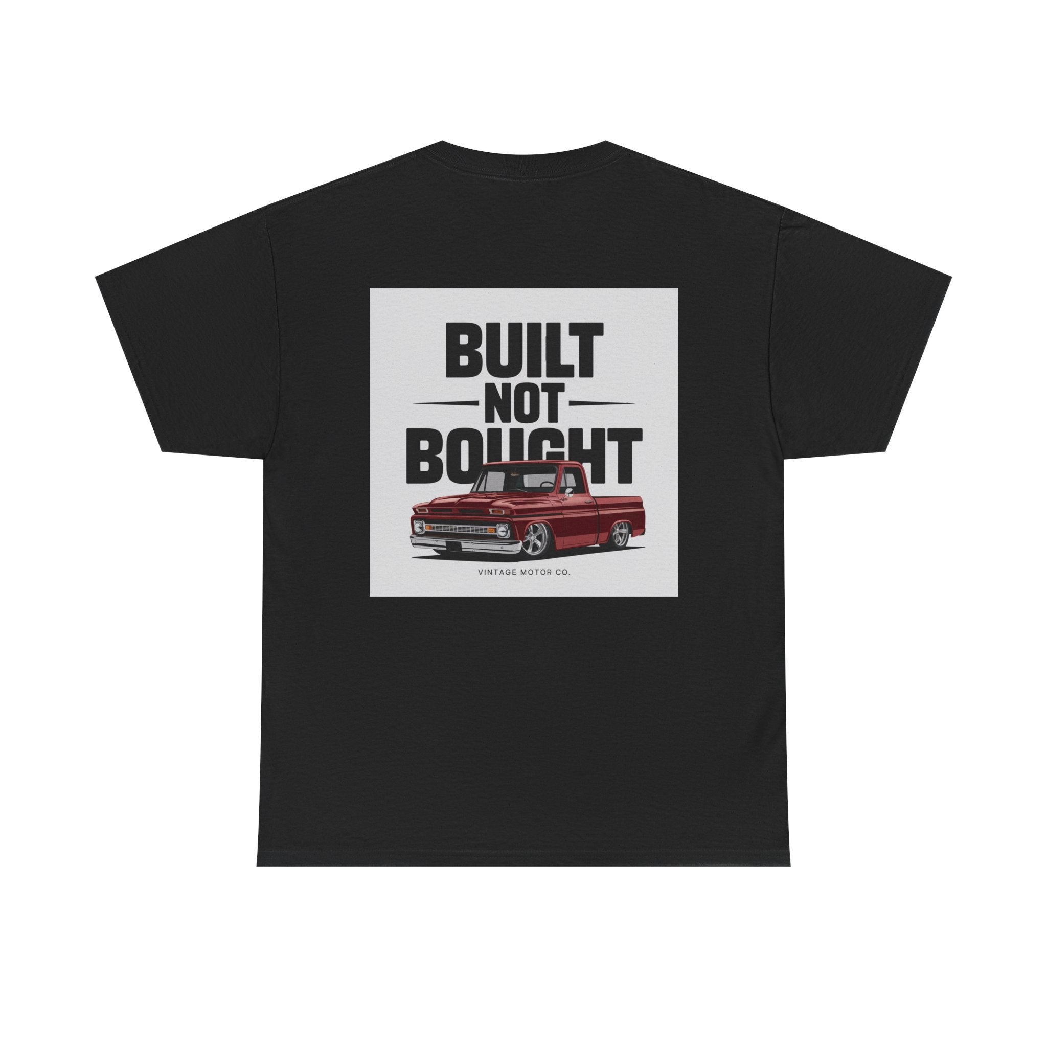Chevy C10 'Built Not Bought' Tee | Classic Squarebody Truck
