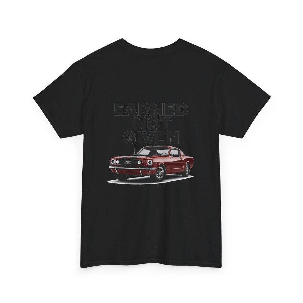 Ford Mustang 'Earned Not Given' Vintage Muscle Car Tee