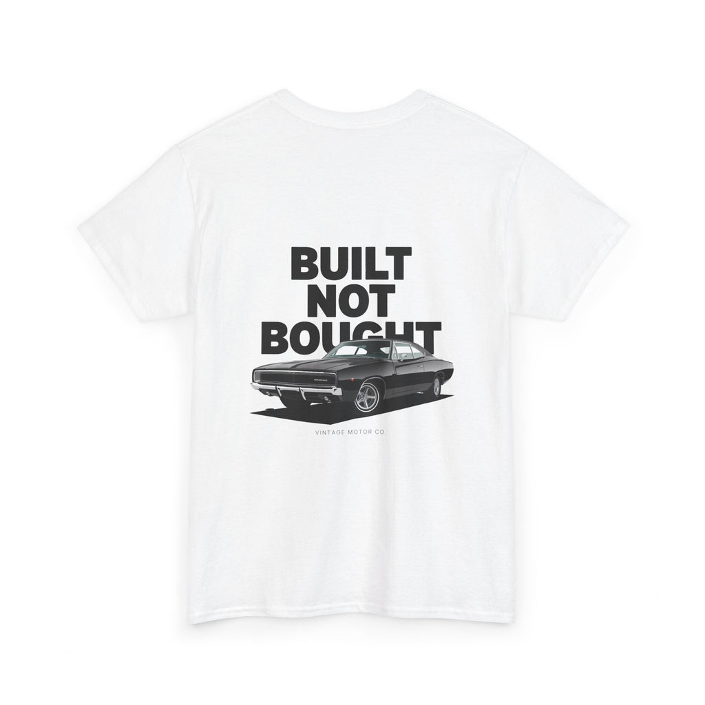 Dodge Charger 'Built Not Bought' Muscle Car T-Shirt