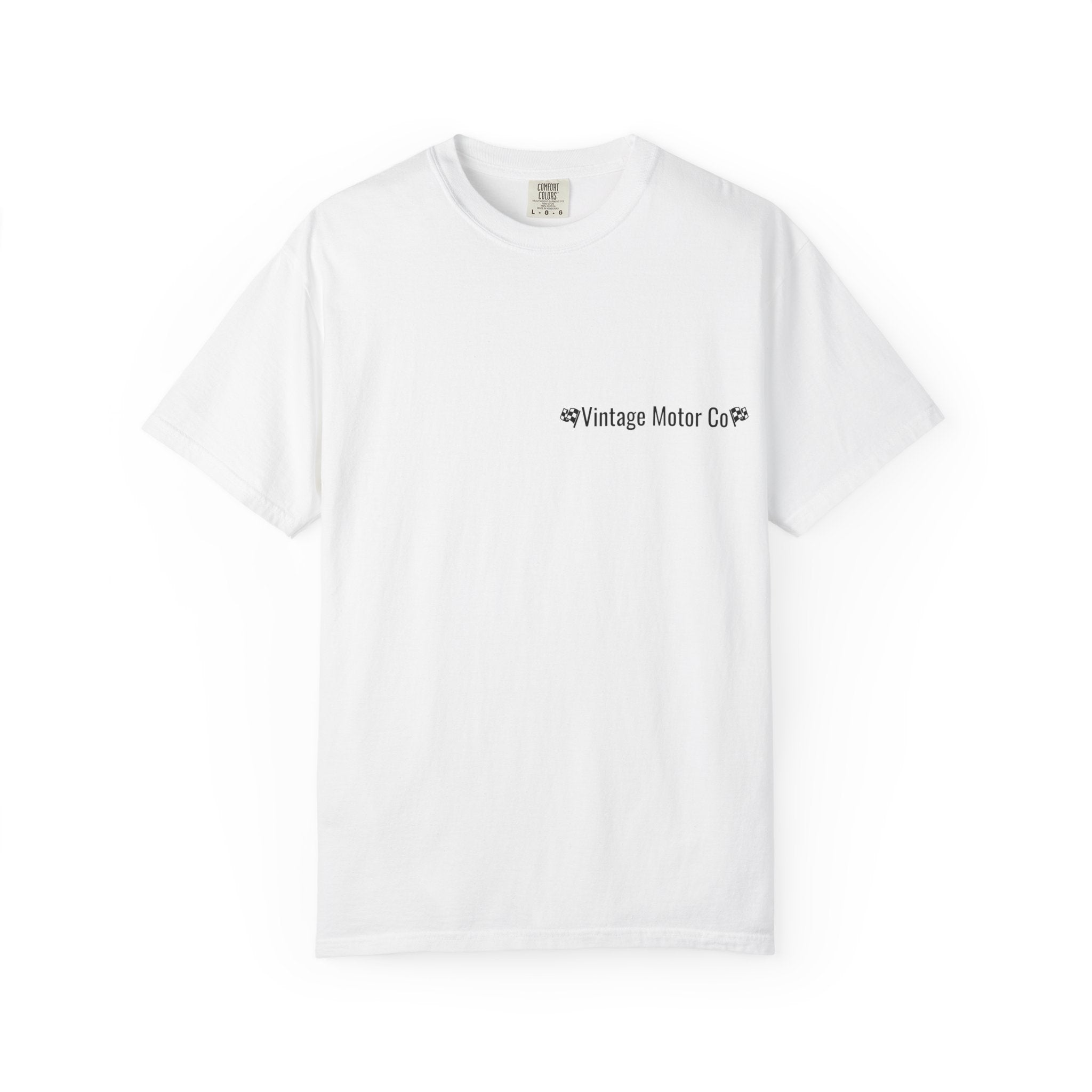 R34 Skyline Blue Car Tee — Vintage Motor Co. Graphic T-Shirt