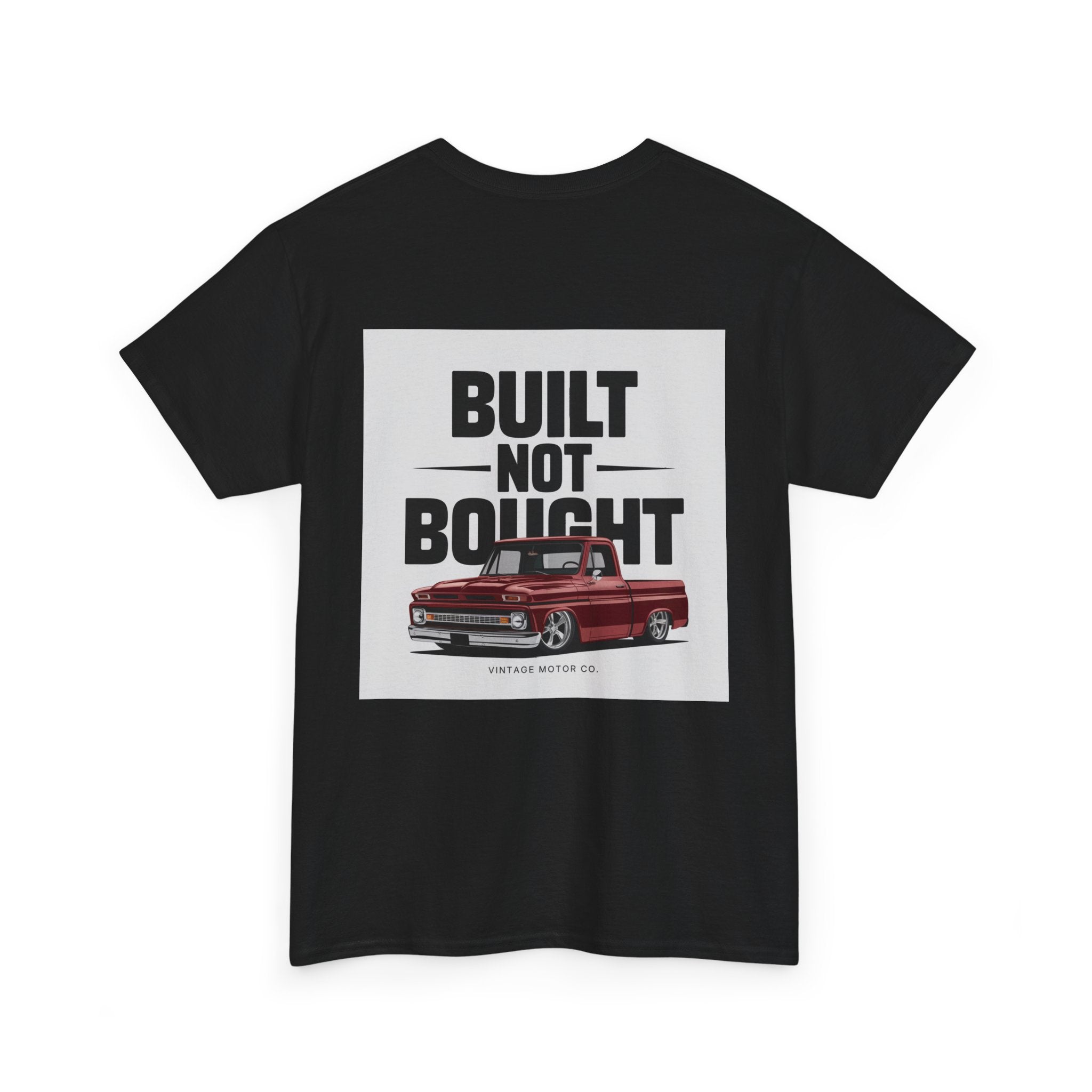 Chevy C10 'Built Not Bought' Tee | Classic Squarebody Truck